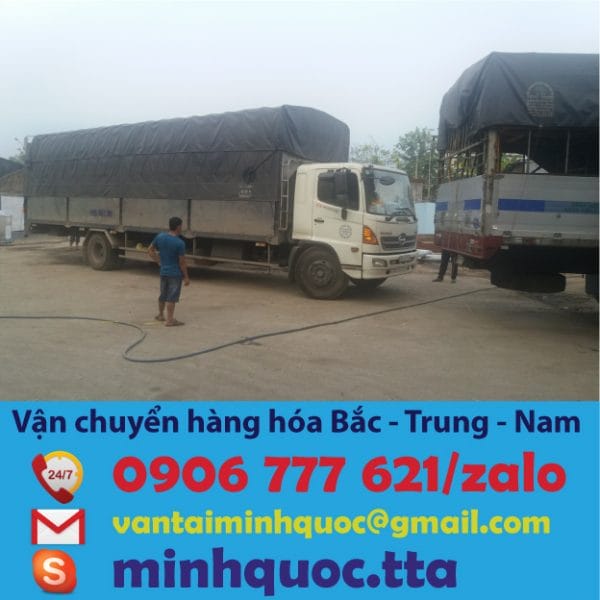 Chuyển hàng từ Phú Thọ đi Quảng Bình