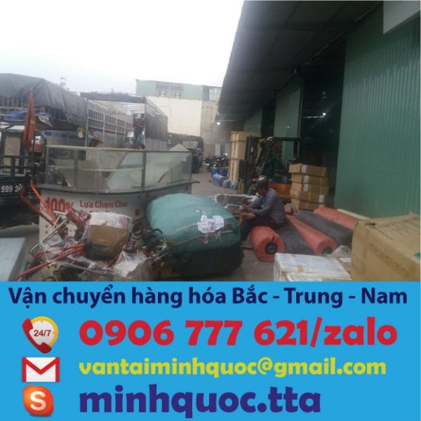 Chành xe chuyển hàng từ TPHCM đi Tân An