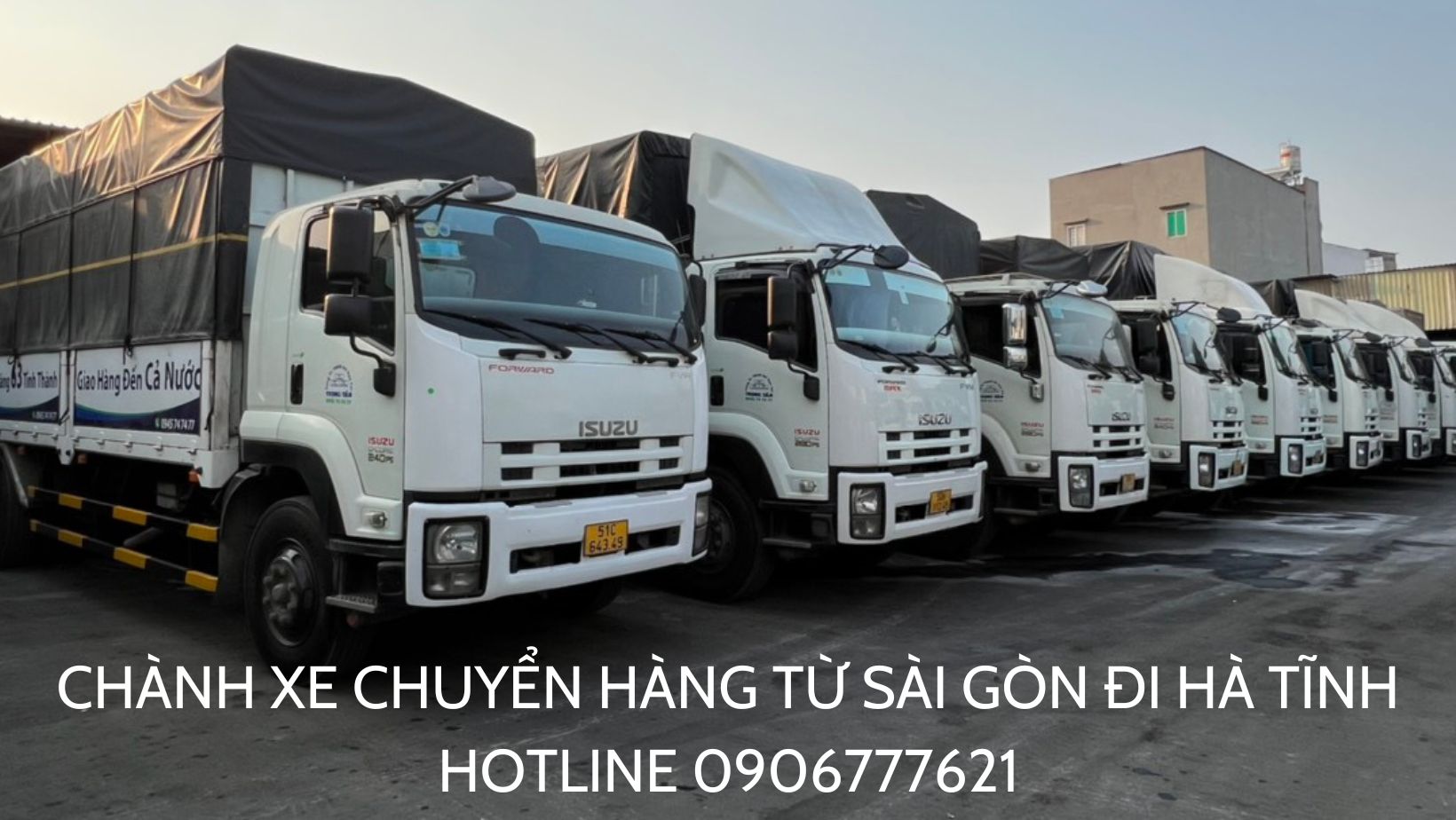 Chành xe chuyển hàng từ Sài Gòn đi Hà Tĩnh