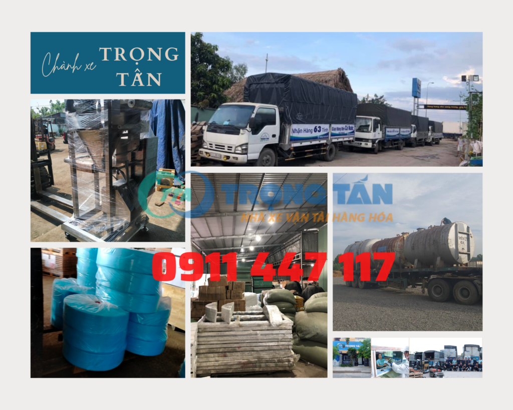 Chành xe vận chuyển hàng Trọng Tấn