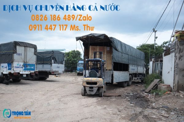 nhận chở hàng Sài Gòn đi Thanh Hóa doi xe tai kho