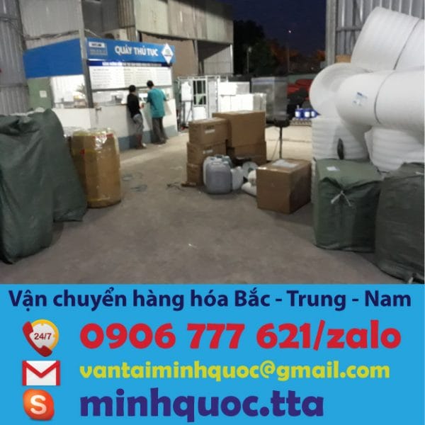 Chuyển hàng từ Cà Mau đi Bình Định