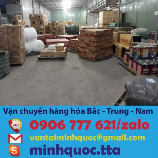 Chuyển hàng từ Cà Mau đi Bình Dương