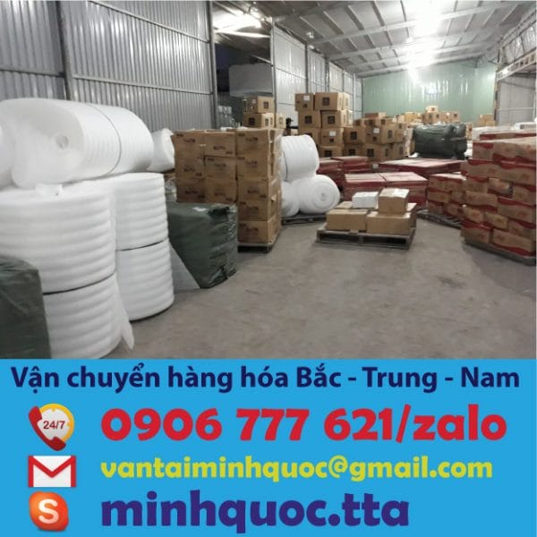 Chuyển hàng từ Cà Mau đi Hưng Yên