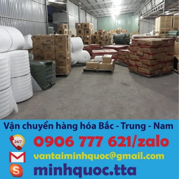 Chuyển hàng từ Cà Mau đi Thái Bình