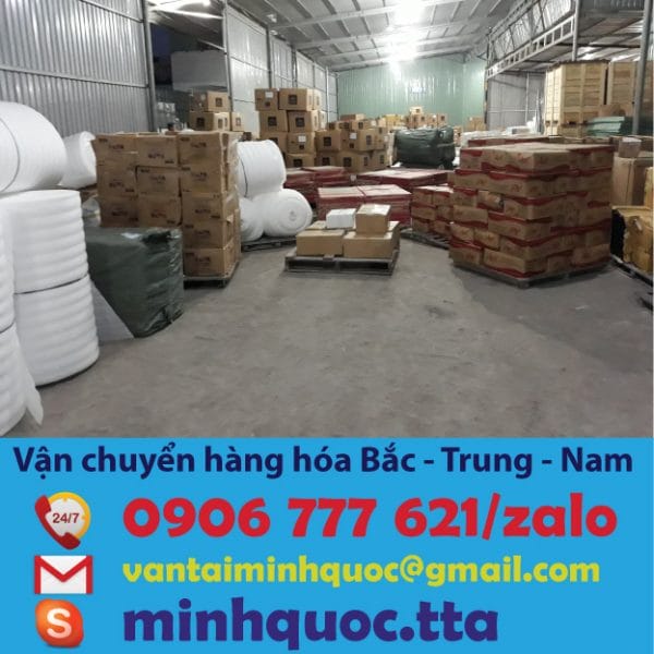 Chuyển hàng từ Cà Mau đi Vĩnh Phúc