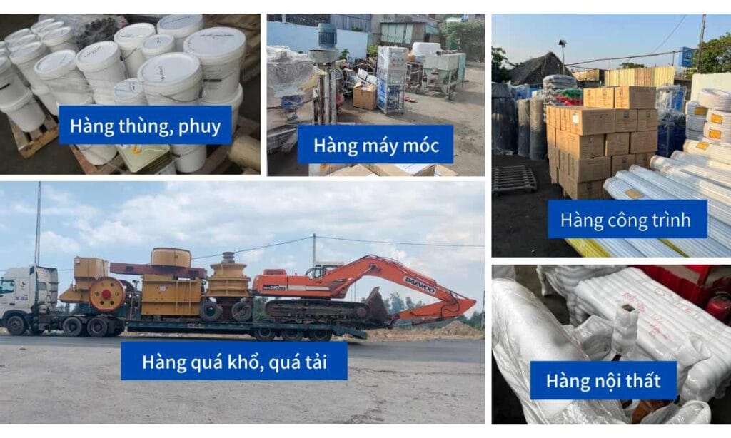 Hàng hóa nhận chở từ Sài Gòn đi Tây Ninh