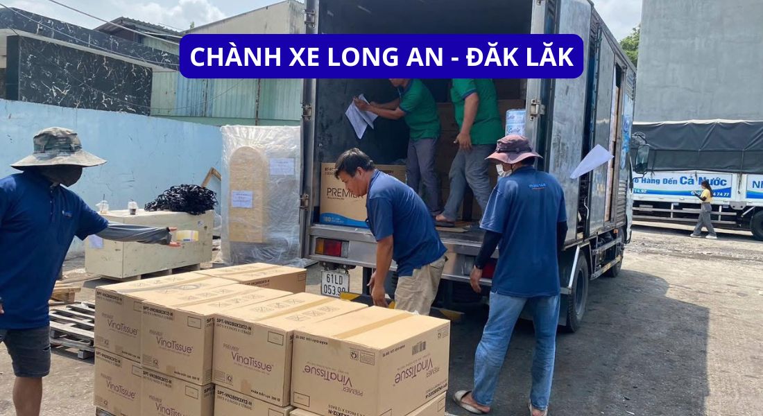 Chành xe Long An Đak Lak