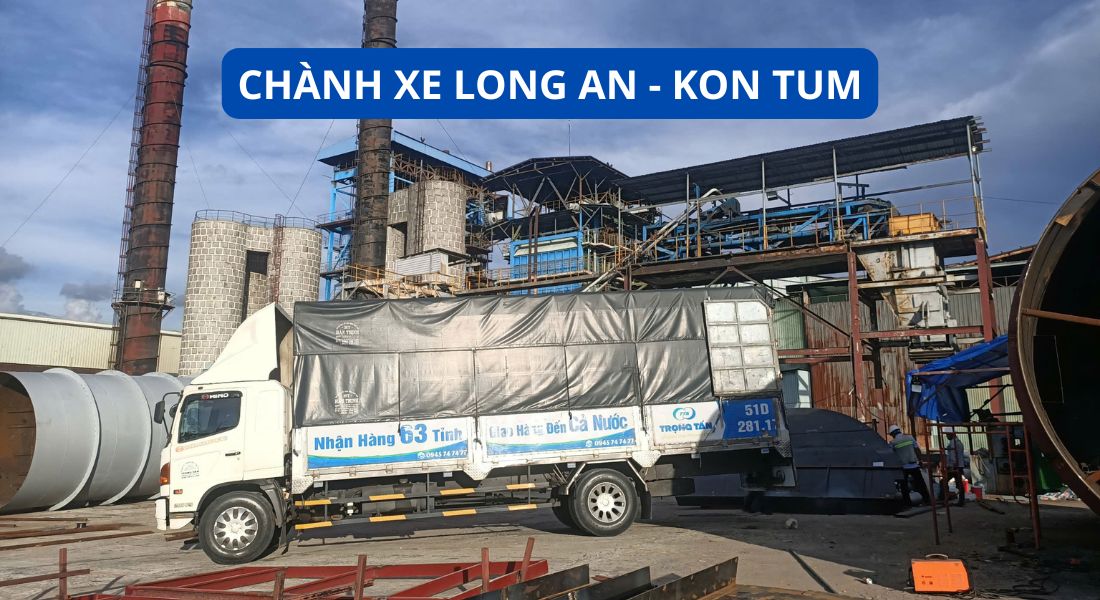 chành xe long an chuyển hàng kon tum