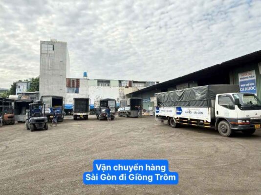 Vận chuyển hàng Sài Gòn đi Giồng Trôm