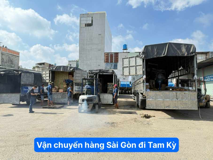 Vận chuyển hàng Sài Gòn đi Tam Kỳ 