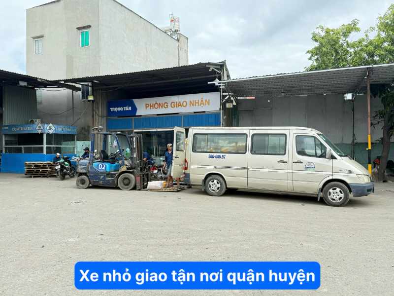 Xe nhỏ giao tận nơi Quận huyện