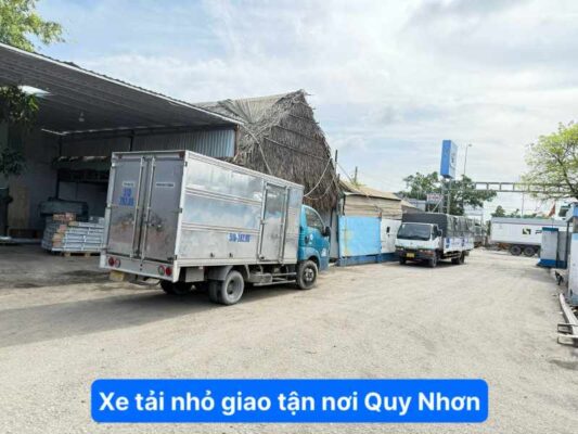 Xe tải nhỏ giao tận nơi Quy Nhơn