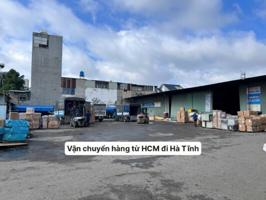 Vận chuyển hàng từ HCM đi Hà Tĩnh