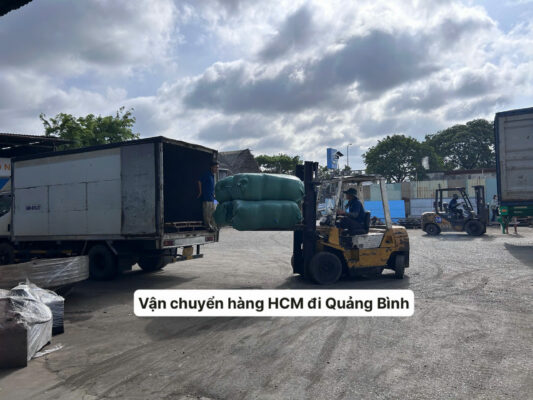 Vận chuyển hàng từ HCM đi Quảng Bình