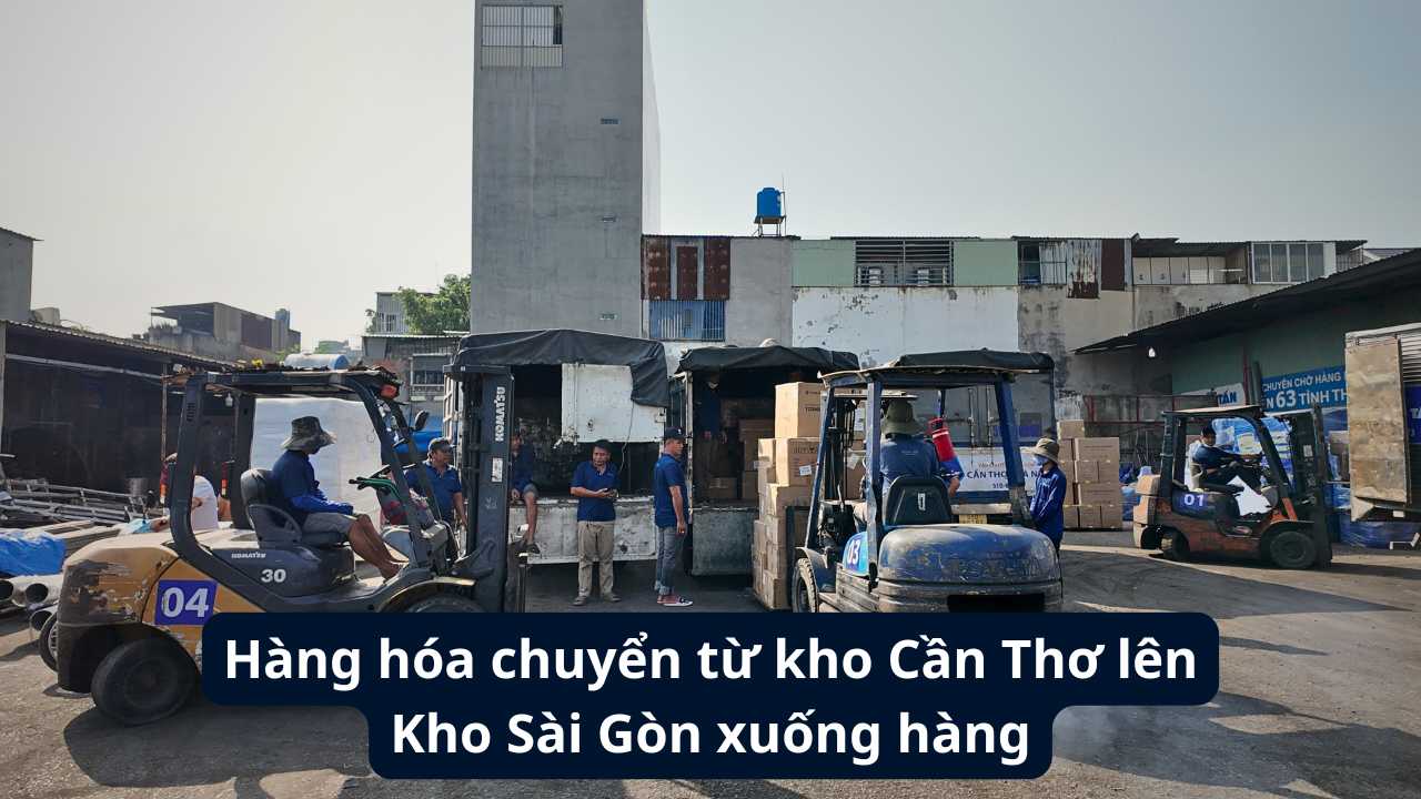 Chuyển hàng từ Cần Thơ đi Sài Gòn