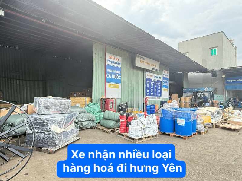 xe nhận nhiều loại hàng hóa đi Hưng Yên