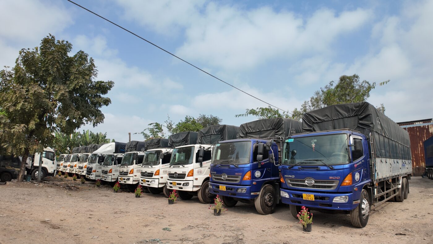 Năng lực đội xe và trang thiết bị vận chuyển Trọng Tấn