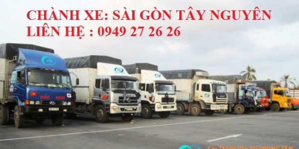 Xe tải chở hàng Sài Gòn Tây Nguyên