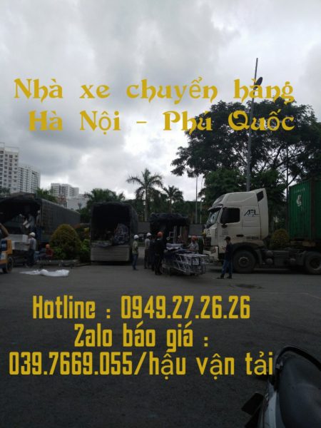 Xe tải chuyển hàng Hà Nội - Phú Quốc