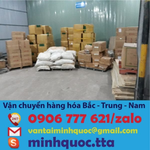 Vận chuyển hàng hóa đi miền trung