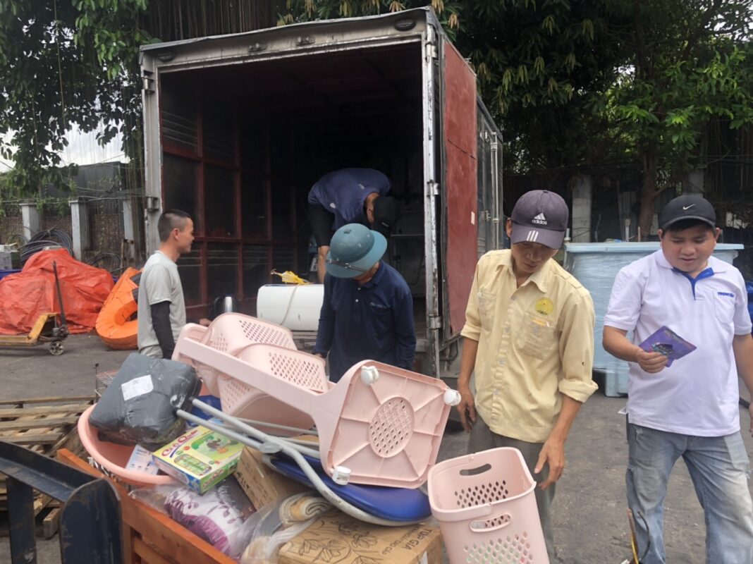 xe tải chạy hàng Sài Gòn Vũng Tàu