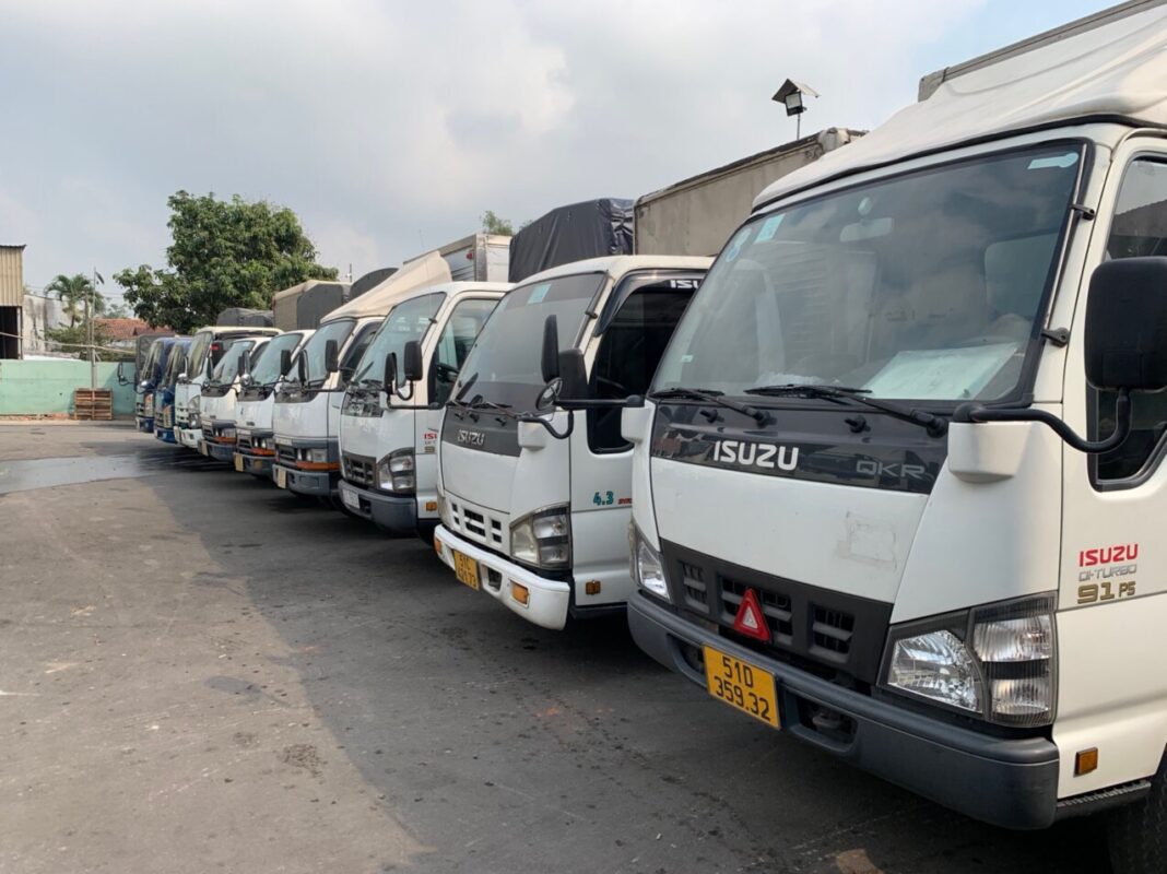 xe tải chạy hàng Sài Gòn Tây Ninh