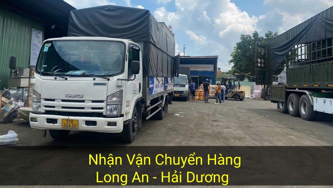 Nhận vận chuyển hàng Long An đi Hải Dương