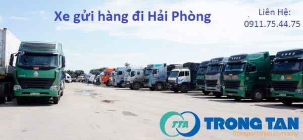 Xe gửi hàng đi Hải Phòng