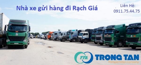 Xe gửi hàng đi Rạch Giá