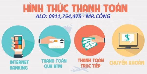 Hình Thức Thanh Toán Cước Phí Đa Đa Dạng