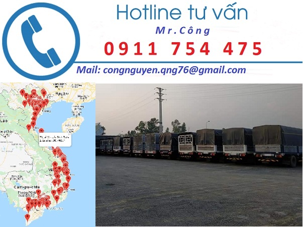 Cho thuê xe vận chuyển hàng đi Hà Nội