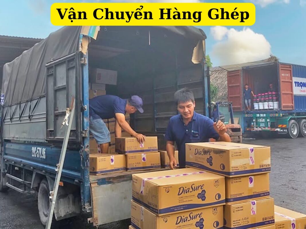 vận chuyển hàng ghép từ Long An đi Thanh Hoá