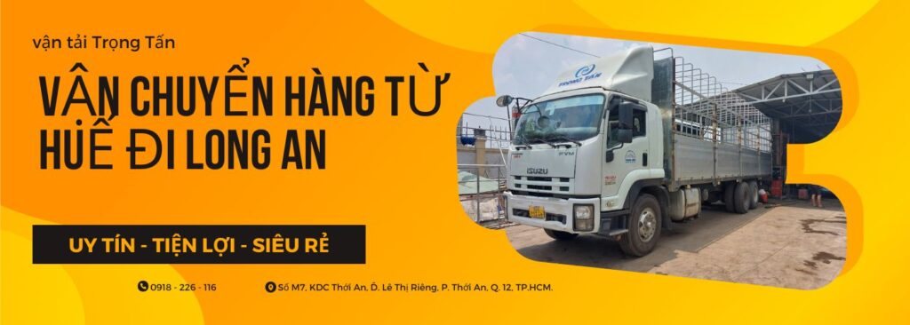 Vận chuyển hàng từ Huế đi Long An