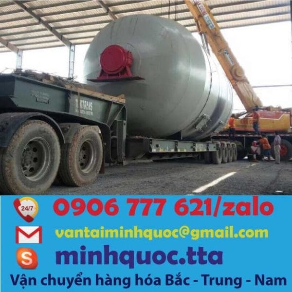 vận chuyển hàng hóa quá khổ quá tải