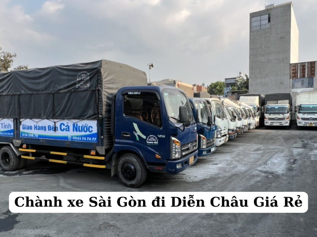 Chành xe Sài Gòn đi Diễn Châu Giá Rẻ