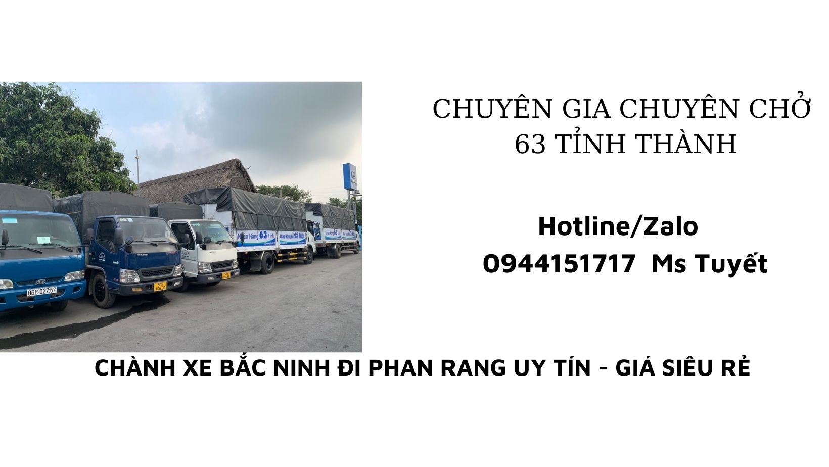 Chành xe Bắc Ninh đi Quảng Ngãi