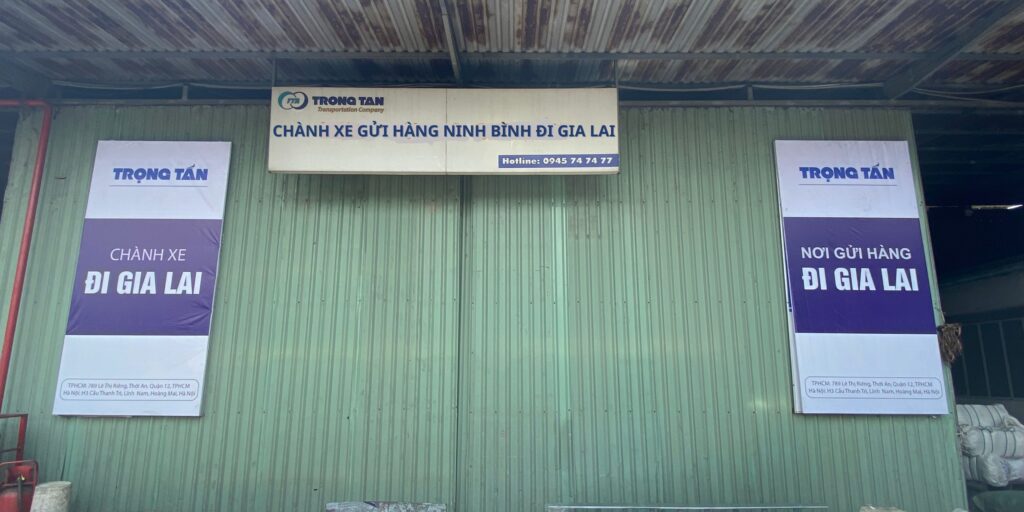 Chành Xe Gửi Hàng Ninh Bình Đi Gia Lai