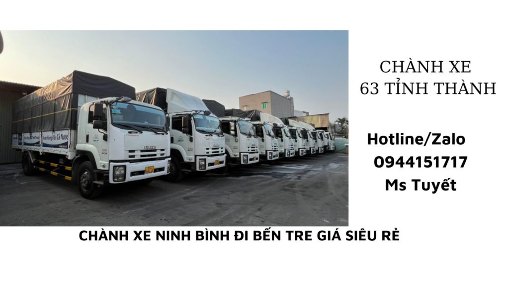 Chành xe Ninh Bình đi Bến Tre