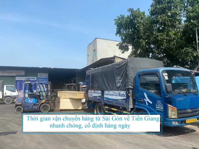 Chành xe từ Sài Gòn đi Tiền Giang
