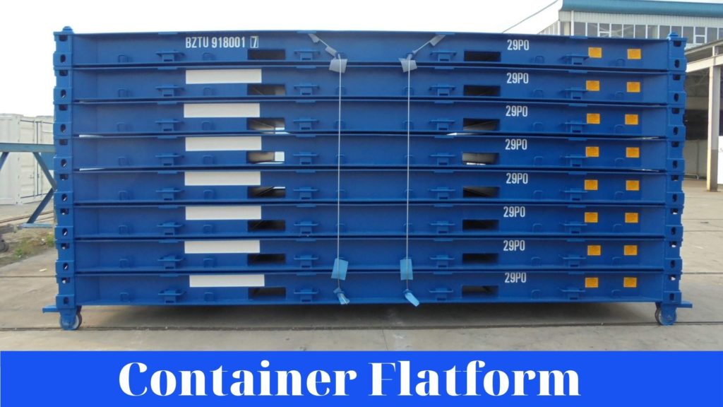 Container Flatform chuyển hàng