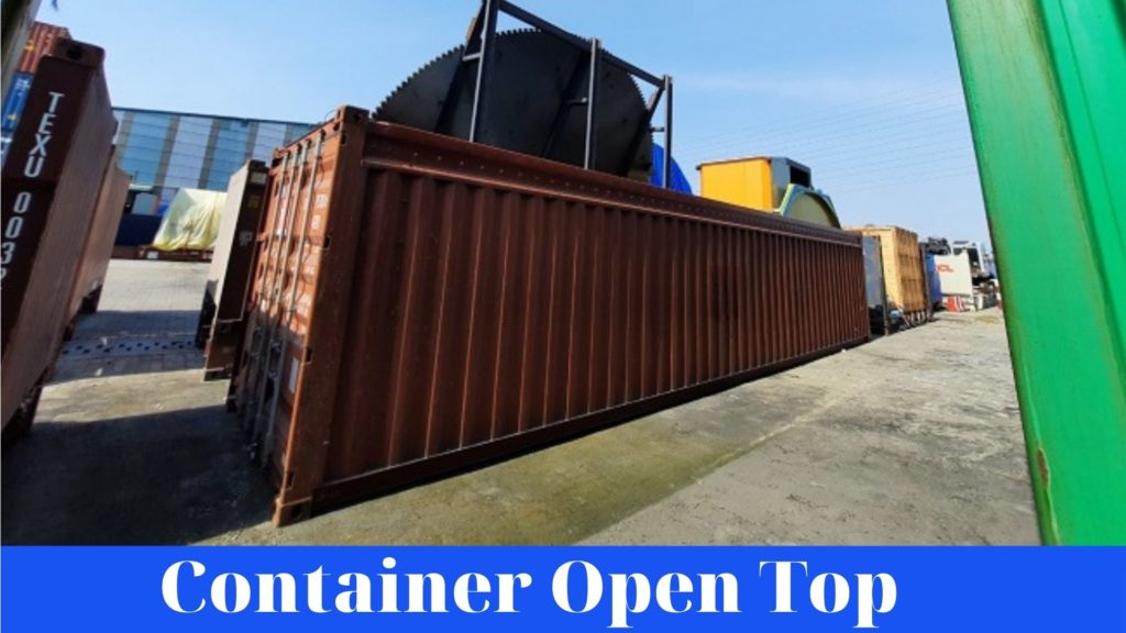 Container Open Top chở hàng