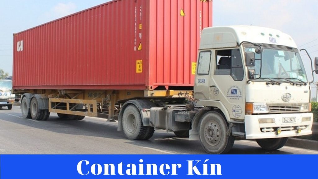 Container kín chở hàng