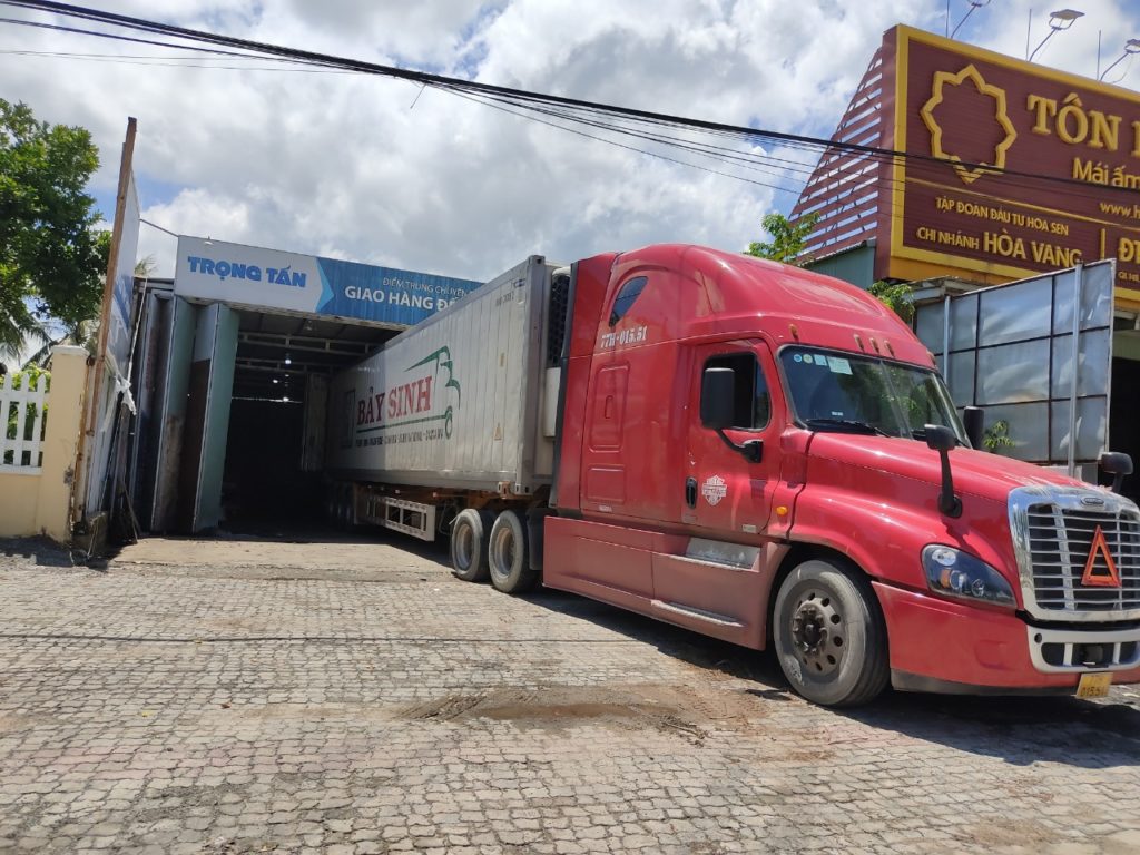 Vận chuyển hàng bằng container đi Nha Trang