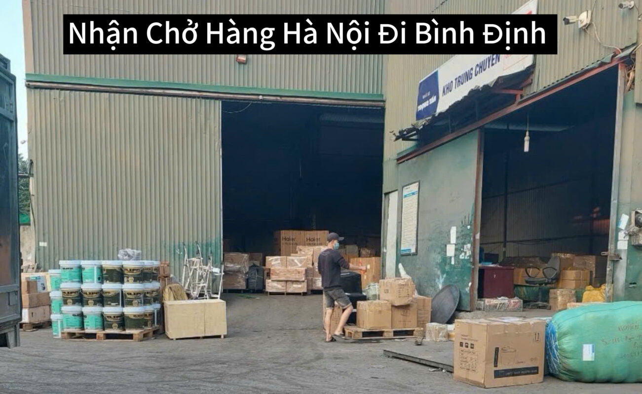 Xe tải nhận chở hàng Hà Nội đi Bình Định