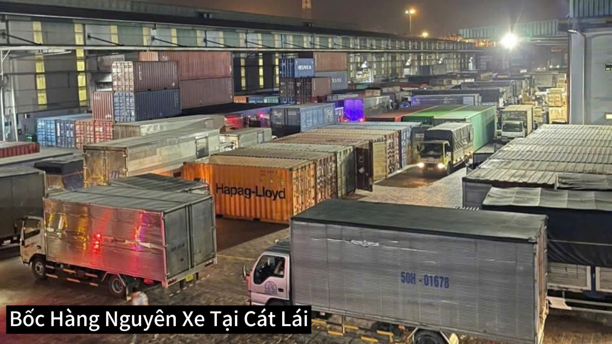 Chuyển Hàng Cát Lái Đi Hà Nội Nguyên Xe