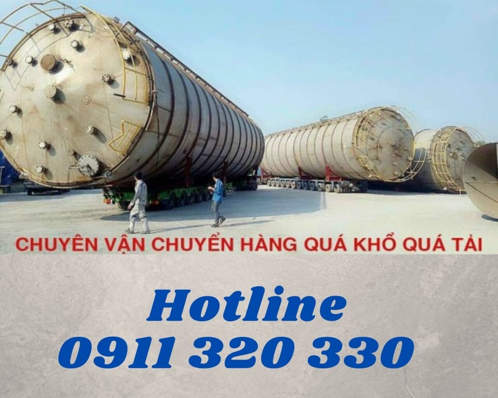 Chở Hàng quá khổ đi Bình Định