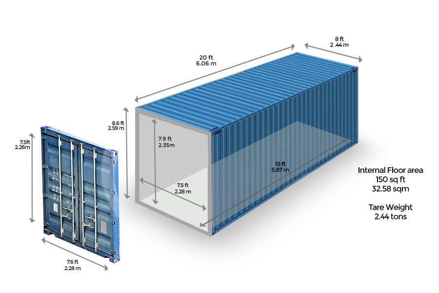 Container chở hàng Hải Phòng HCM