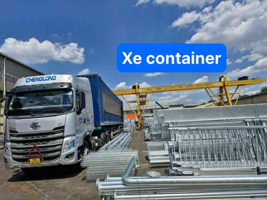 Thuê xe tải giao hàng đi An Giang xe Container