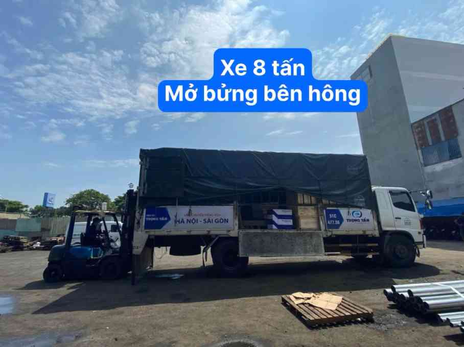 Thuê xe tải giao hàng đi An Giang xe 8 tấn